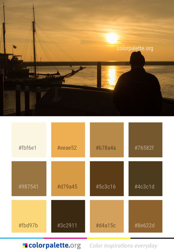 Sea Sunset Sky Color Palette