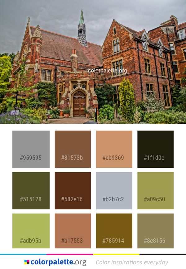 Property Home Medieval Architecture Color Palette