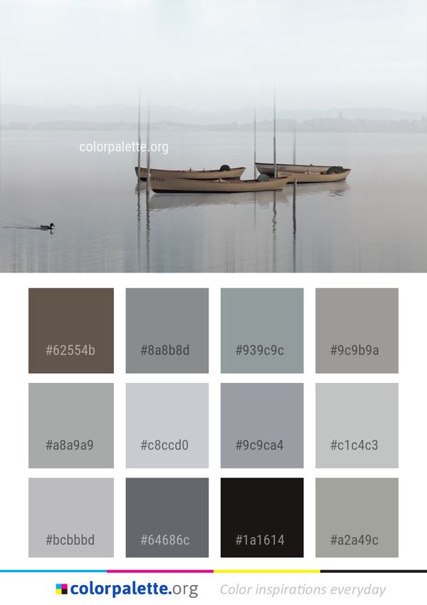 Water Transportation Calm Boat Color Palette