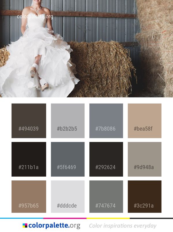 Gown Wedding Dress Bridal Clothing Color Palette
