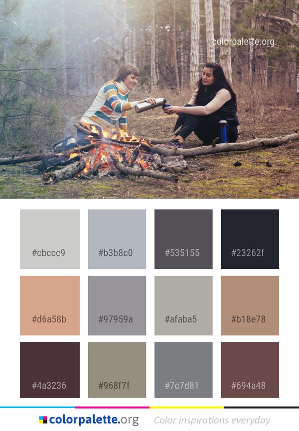 Nature Wilderness Tree Color Palette
