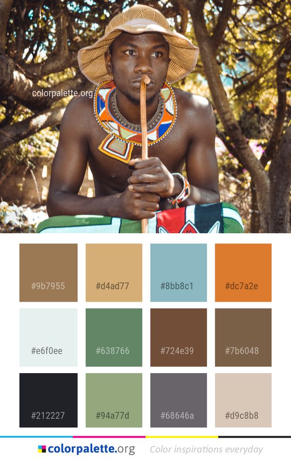 People Tribe Tree Color Palette