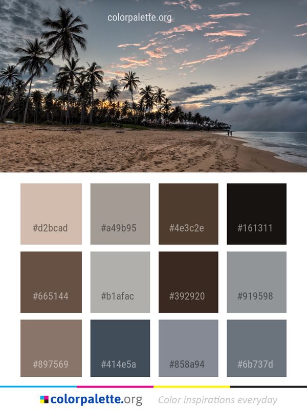 Sky Sea Body Of Water Color Palette