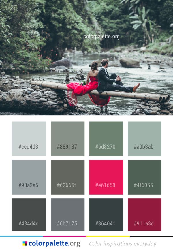 Water River Waterway Color Palette
