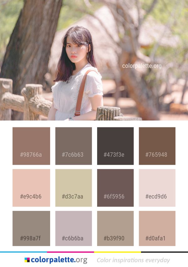Skin Beauty Girl Color Palette