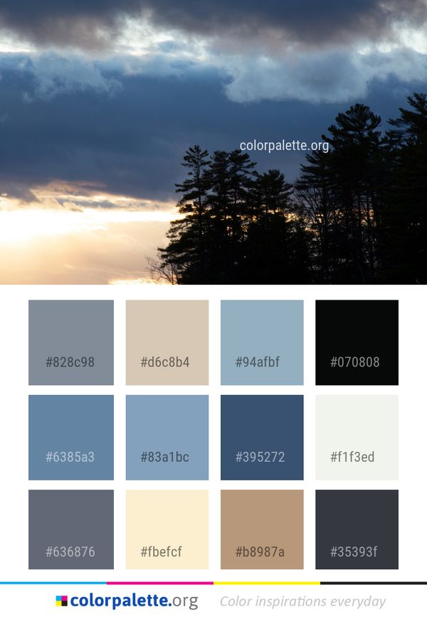 Sky Cloud Nature Color Palette