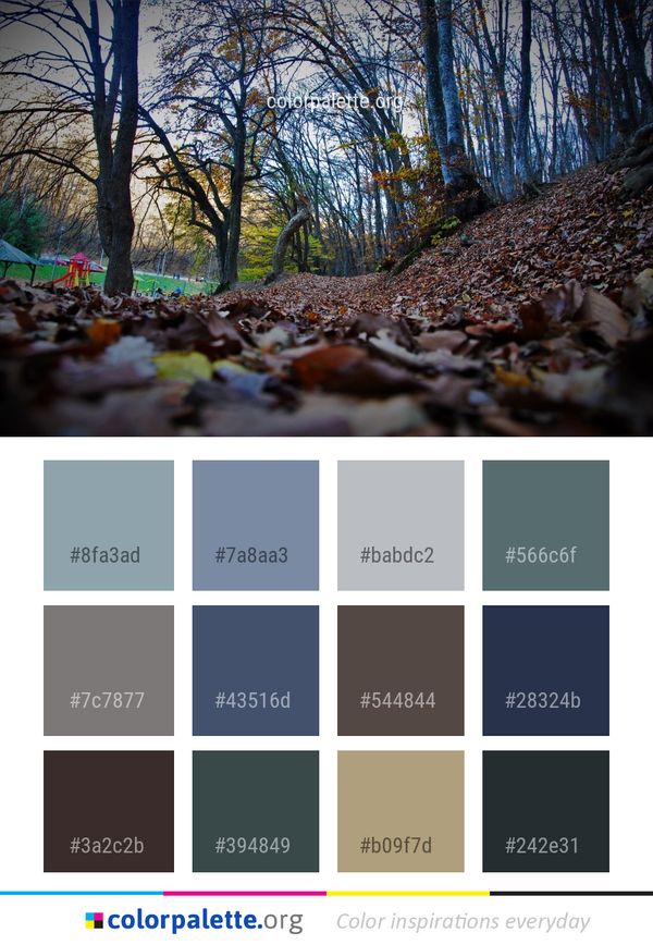 Nature Leaf Tree Color Palette