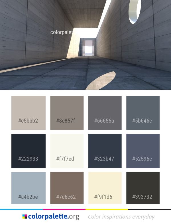 Infrastructure Architecture Structure Color Palette