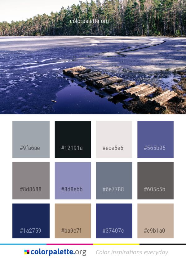 Water Resources Reflection Color Palette