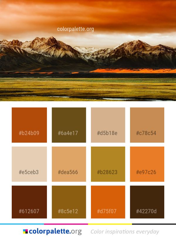Nature Sky Wilderness Color Palette