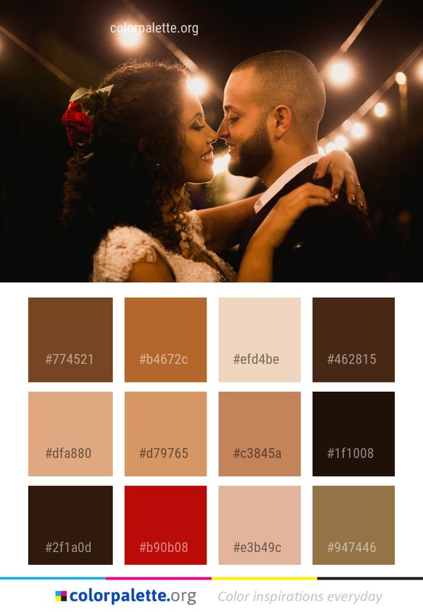 Photograph Man Ceremony Color Palette