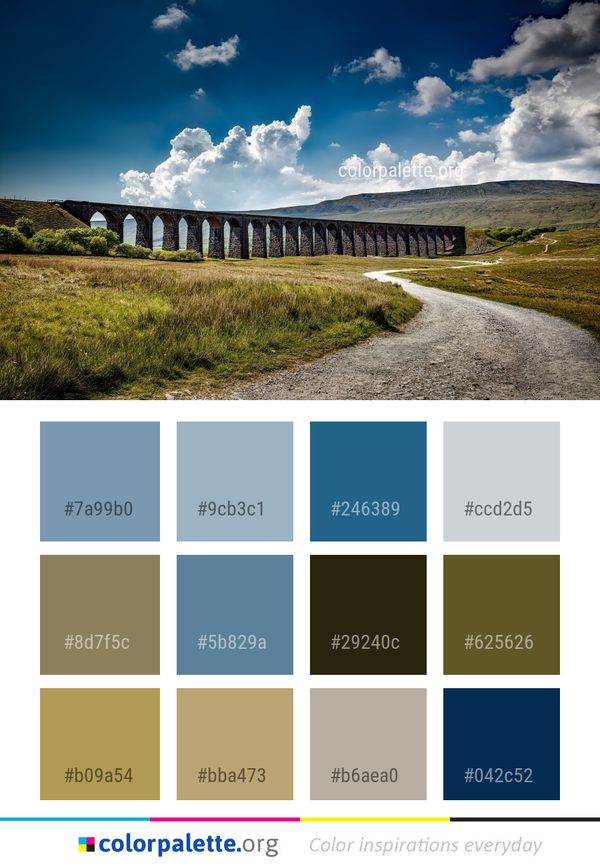 Sky Cloud Nature Color Palette