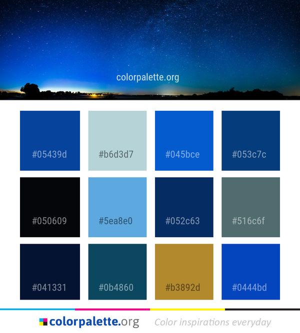 Sky Atmosphere Nature Color Palette