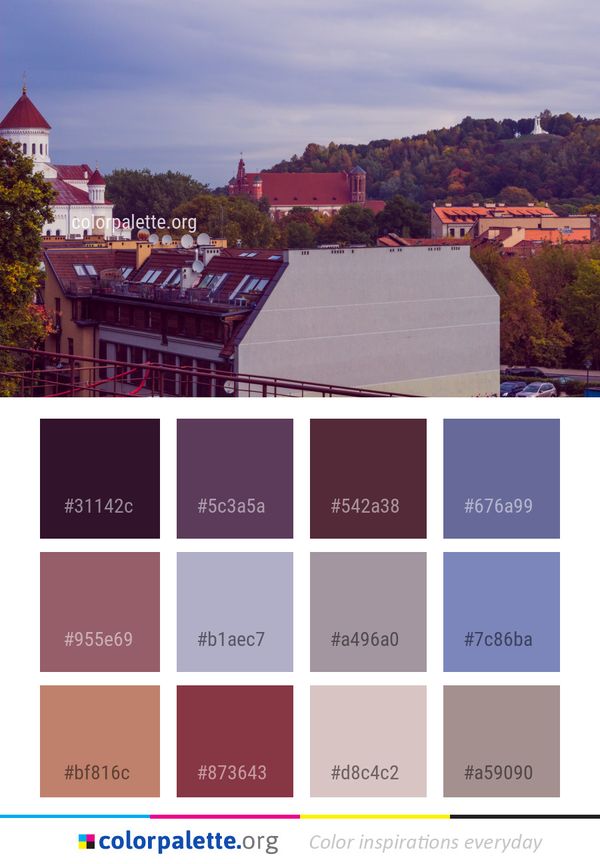 Sky City Landmark Color Palette