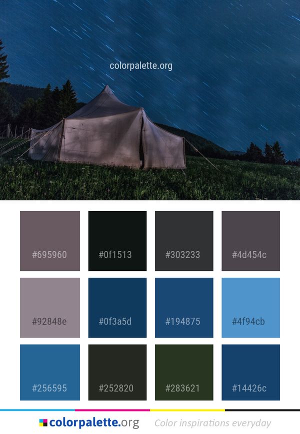 Sky Nature Ecosystem Color Palette