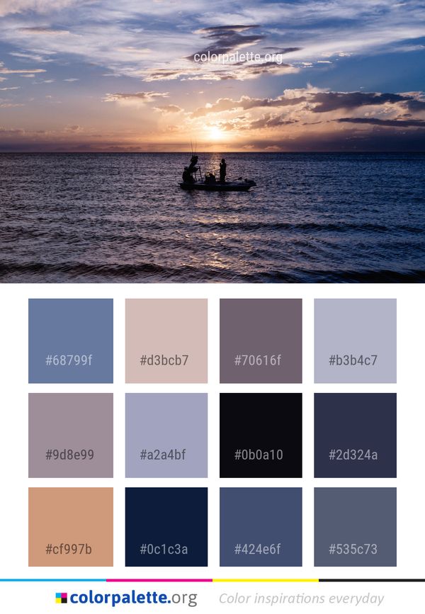 Sea Horizon Sky Color Palette