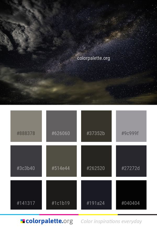 Sky Atmosphere Nature Color Palette