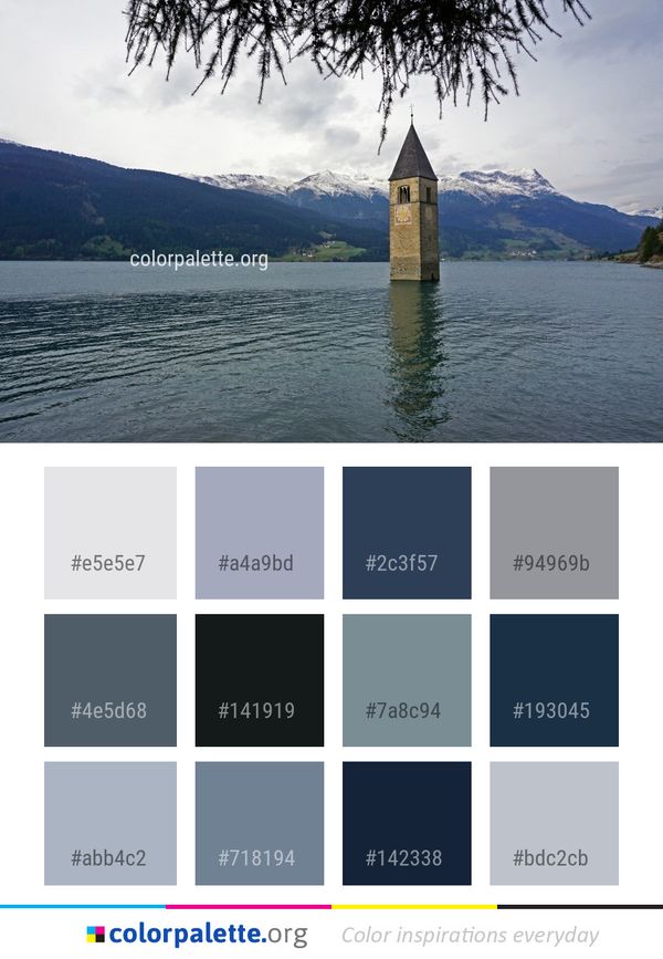 Loch Lake Reservoir Color Palette
