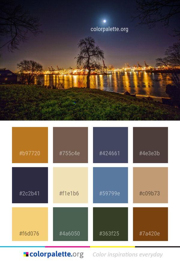 Reflection Sky Nature Color Palette