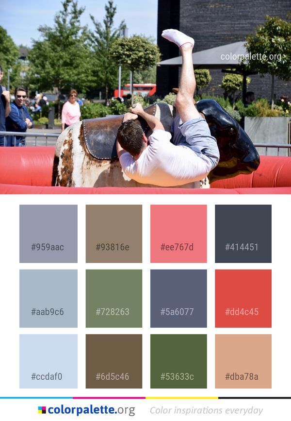 Recreation Traditional Sport Fun Color Palette