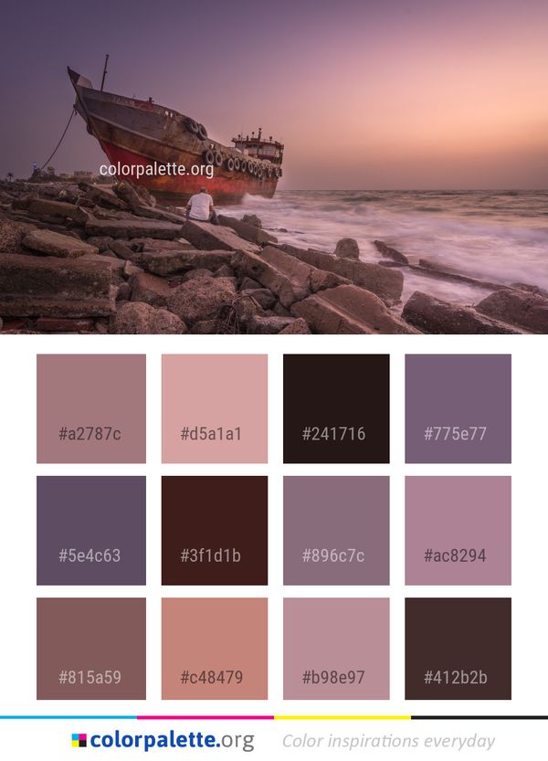 Sea Body Of Water Sky Color Palette