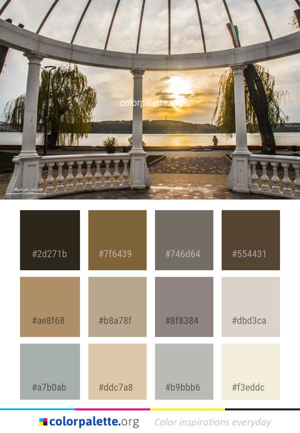 Sky Structure Tourist Attraction Color Palette