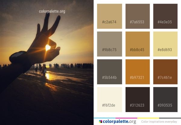 Sky Sunrise Sunset Color Palette