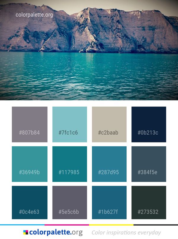 Water Sea Sky Color Palette
