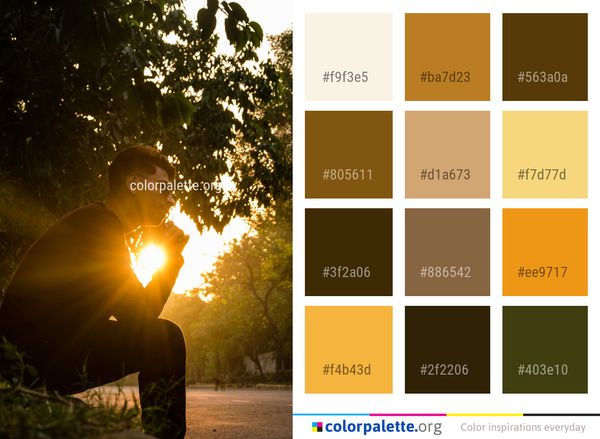Nature Tree Light Color Palette