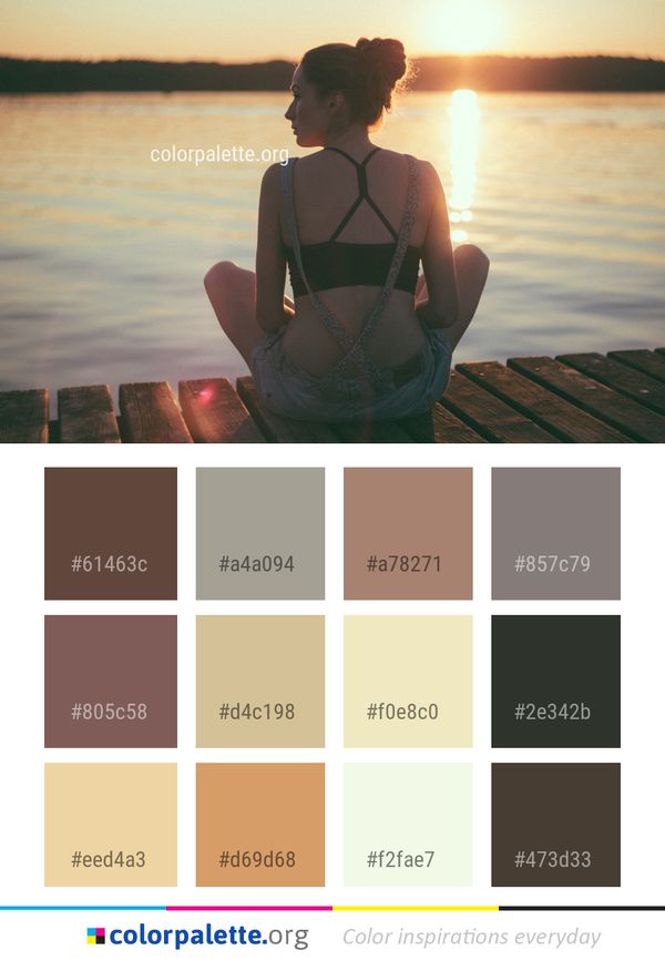 Water Photograph Sitting Color Palette