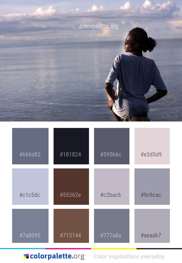 Sea Water Sky Color Palette