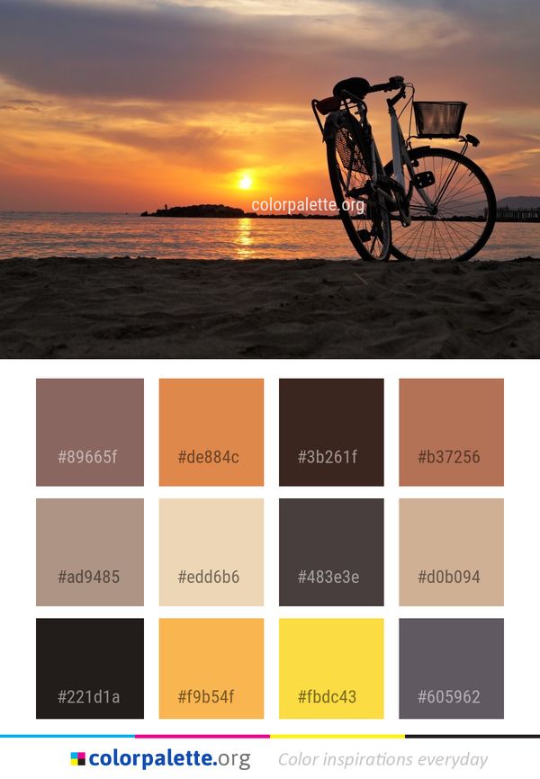 Sky Sunrise Sunset Color Palette