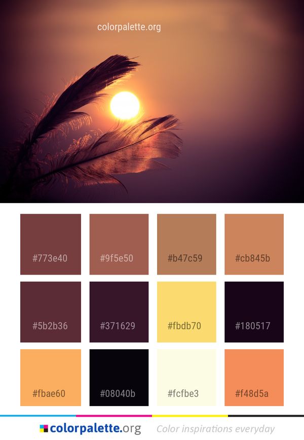 Sun Sky Atmosphere Color Palette