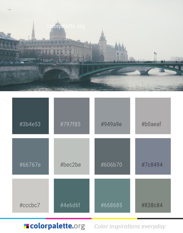Landmark Bridge Sky Color Palette