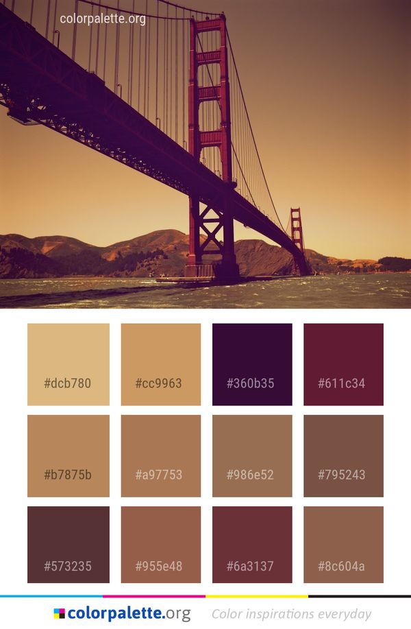Bridge Fixed Link Sky Color Palette