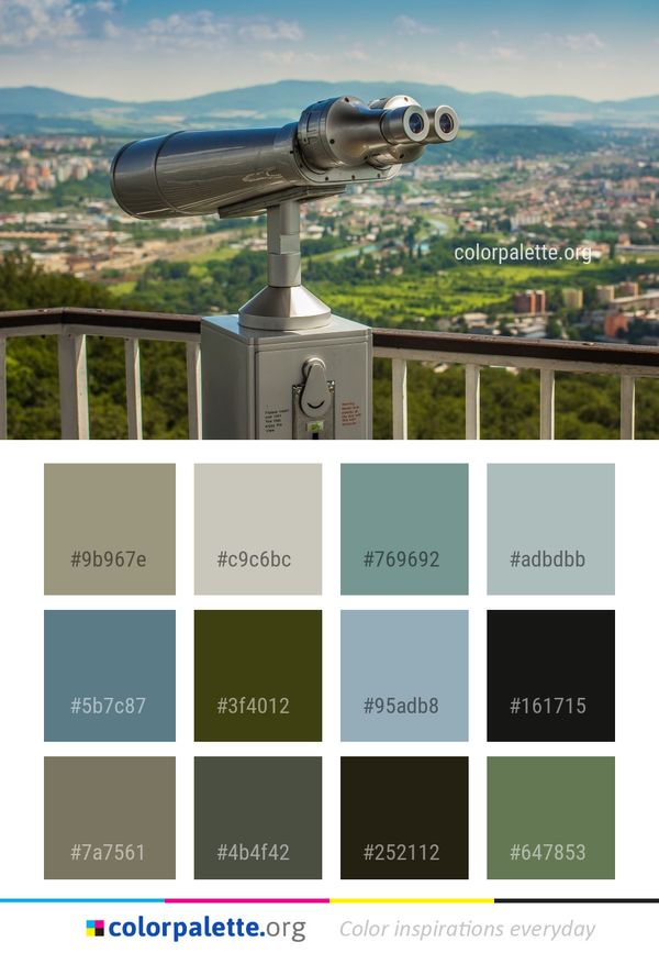 Sky Tree Technology Color Palette