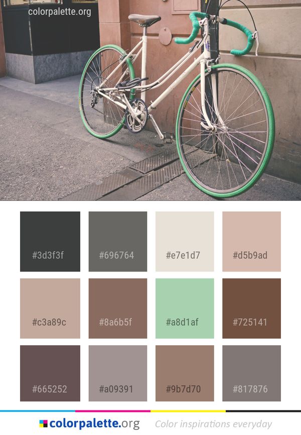 Bicycle Road Wheel Color Palette
