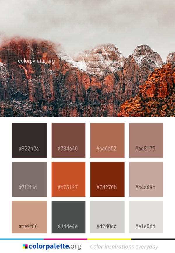 Nature Wilderness Sky Color Palette