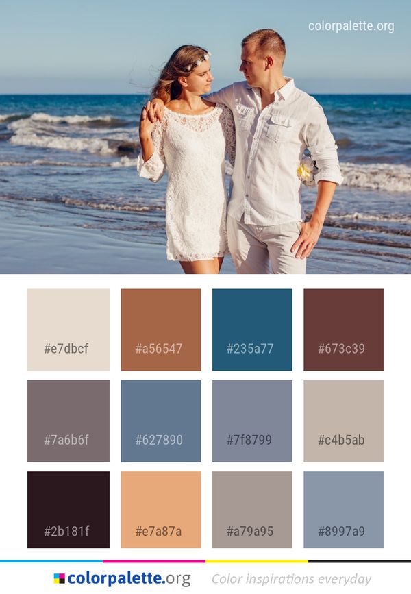 Photograph People Vacation Color Palette