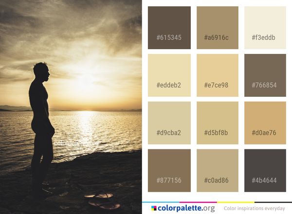 Sea Sky Body Of Water Color Palette