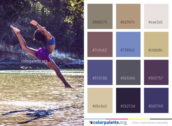 Water Beauty Fun Color Palette