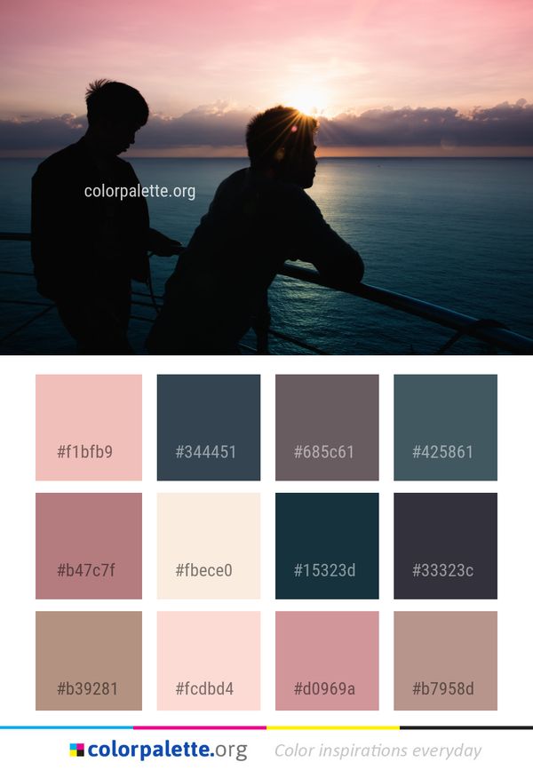 Sea Water Sky Color Palette