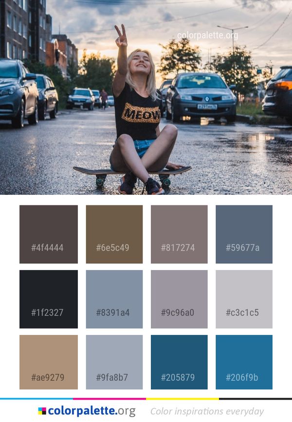 Car Land Vehicle Color Palette
