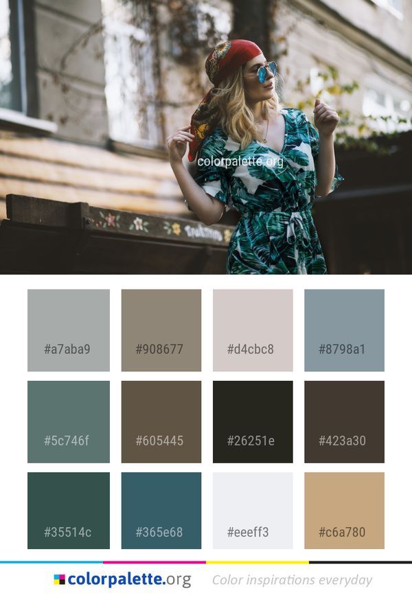 Fashion Accessory Girl Color Palette