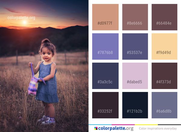 Clothing Photograph Nature Color Palette