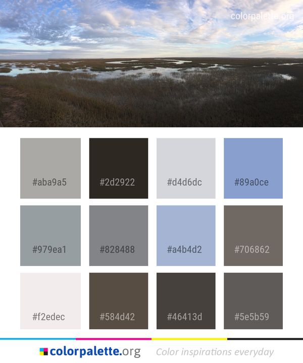 Ecosystem Sky Horizon Color Palette