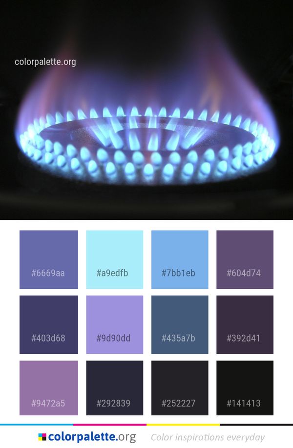 Light Purple Lighting Color Palette