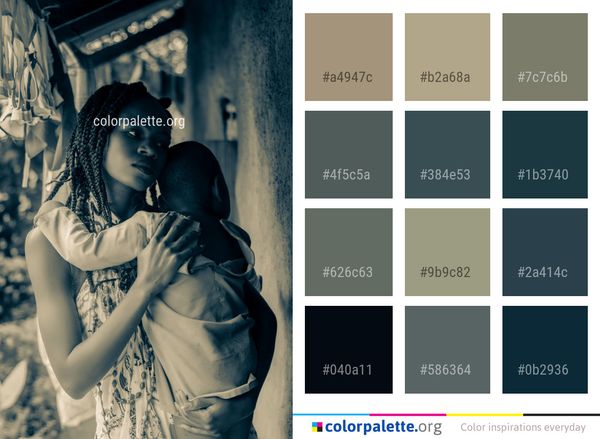 Photograph Person Girl Color Palette