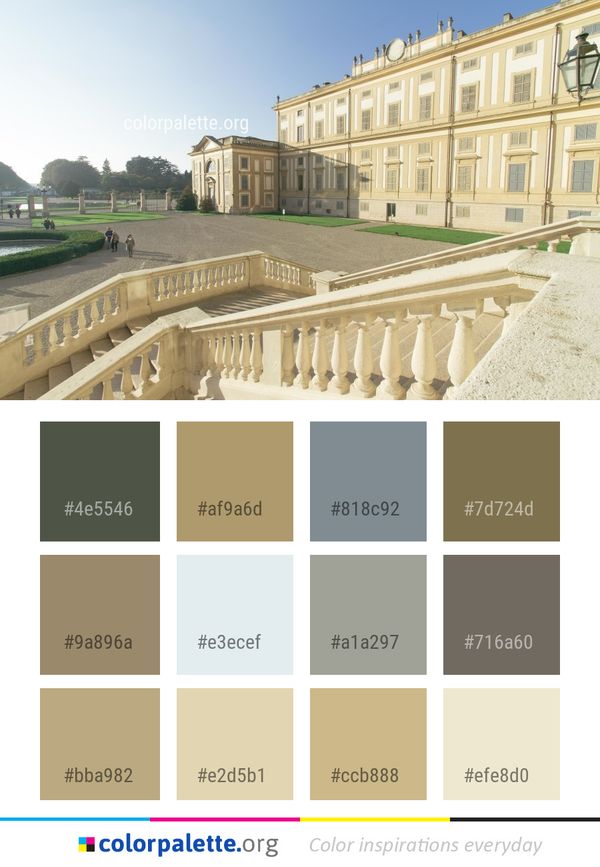 Property Estate Palace Color Palette