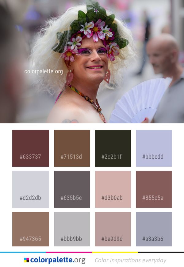 Flower Pink Beauty Color Palette